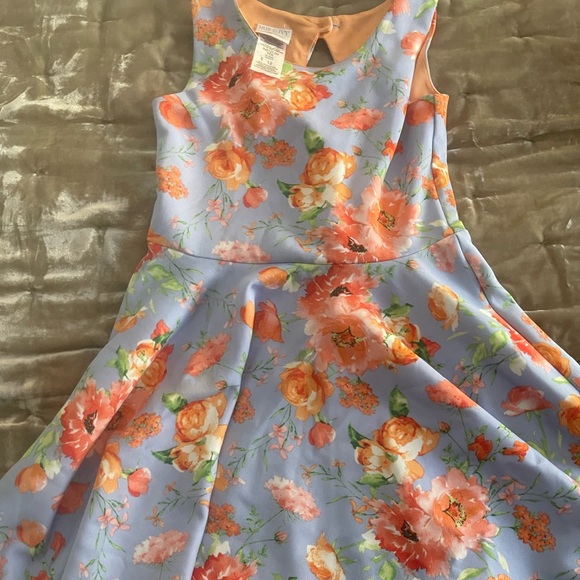 Cute little dress with pretty floral pattern. Size 12 - Picture 1 of 3